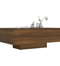 Couchtisch Braun Eichen-Optik 85x55x31 cm Holzwerkstoff