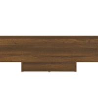 Couchtisch Braun Eichen-Optik 85x55x31 cm Holzwerkstoff