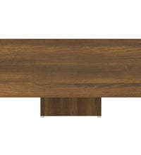 Couchtisch Braun Eichen-Optik 85x55x31 cm Holzwerkstoff