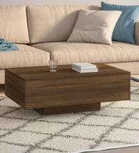 Couchtisch Braun Eichen-Optik 85x55x31 cm Holzwerkstoff