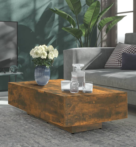 Couchtisch Räuchereiche 100x49,5x31 cm Holzwerkstoff