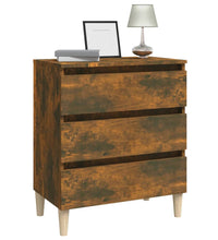 Sideboard Räuchereiche 60x35x69 cm Holzwerkstoff