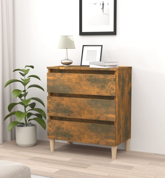 Sideboard Räuchereiche 60x35x69 cm Holzwerkstoff