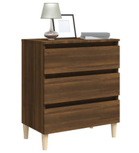 Sideboard Braun Eichen-Optik 60x35x69 cm Holzwerkstoff