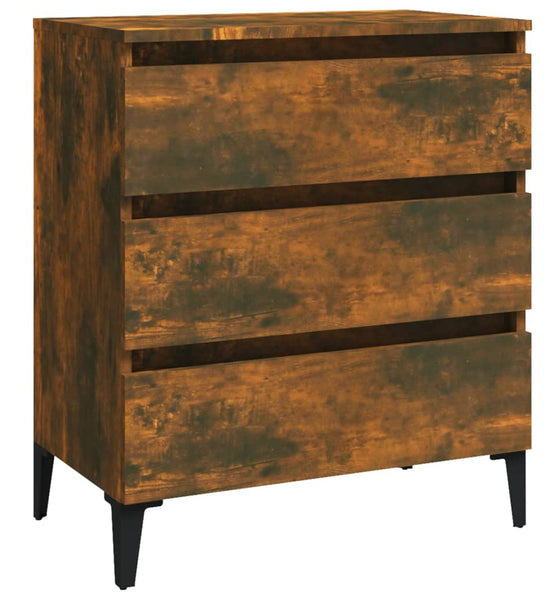 Sideboard Räuchereiche 60x35x69 cm Holzwerkstoff