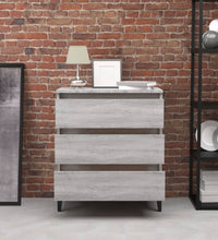 Sideboard Grau Sonoma 60x35x69 cm Holzwerkstoff