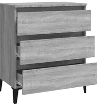 Sideboard Grau Sonoma 60x35x69 cm Holzwerkstoff