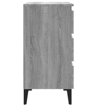 Sideboard Grau Sonoma 60x35x69 cm Holzwerkstoff