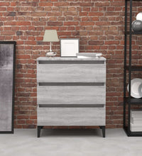 Sideboard Grau Sonoma 60x35x69 cm Holzwerkstoff