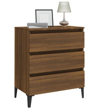 Sideboard Braun Eichen-Optik 60x35x69 cm Holzwerkstoff