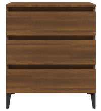 Sideboard Braun Eichen-Optik 60x35x69 cm Holzwerkstoff