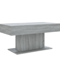 Couchtisch Grau Sonoma 96x50x45 cm Holzwerkstoff