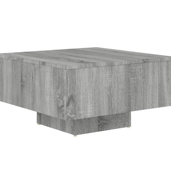 Couchtisch Grau Sonoma 60x60x31,5 cm Holzwerkstoff