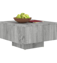 Couchtisch Grau Sonoma 60x60x31,5 cm Holzwerkstoff