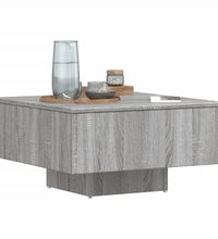 Couchtisch Grau Sonoma 60x60x31,5 cm Holzwerkstoff