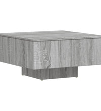 Couchtisch Grau Sonoma 60x60x31,5 cm Holzwerkstoff