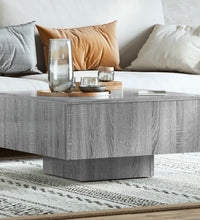 Couchtisch Grau Sonoma 60x60x31,5 cm Holzwerkstoff