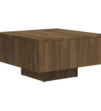 Couchtisch Braun Eichen-Optik 60x60x31,5 cm Holzwerkstoff