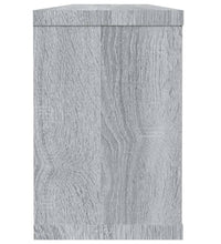 Würfelregale 6 Stk. Grau Sonoma 60x15x23 cm Holzwerkstoff