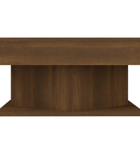 Couchtisch Braun Eichen-Optik 57x57x30 cm Holzwerkstoff