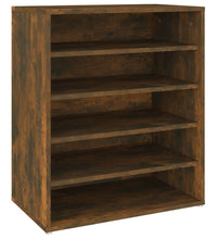 Schuhschrank Räuchereiche 60x35x70 cm Holzwerkstoff