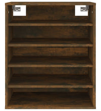 Schuhschrank Räuchereiche 60x35x70 cm Holzwerkstoff