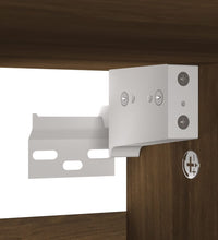 Schuhschrank Braun Eichen-Optik 60x35x70 cm Holzwerkstoff