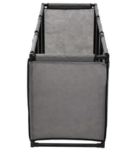 Aufbewahrungsbox Grau 105x34,5x45 cm Stoff