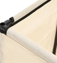 Aufbewahrungsbox Creme 105x34,5x45 cm Stoff