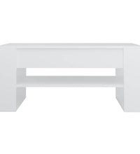 Couchtisch Weiß 102x55x45 cm Holzwerkstoff