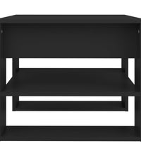 Couchtisch Schwarz 55,5x55x45 cm Holzwerkstoff