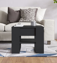 Couchtisch Schwarz 55,5x55x45 cm Holzwerkstoff