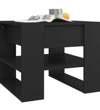 Couchtisch Schwarz 55,5x55x45 cm Holzwerkstoff