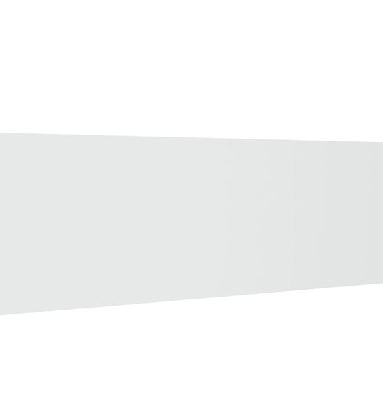 Wand-Kopfteil Weiß 240x1,5x80 cm Holzwerkstoff