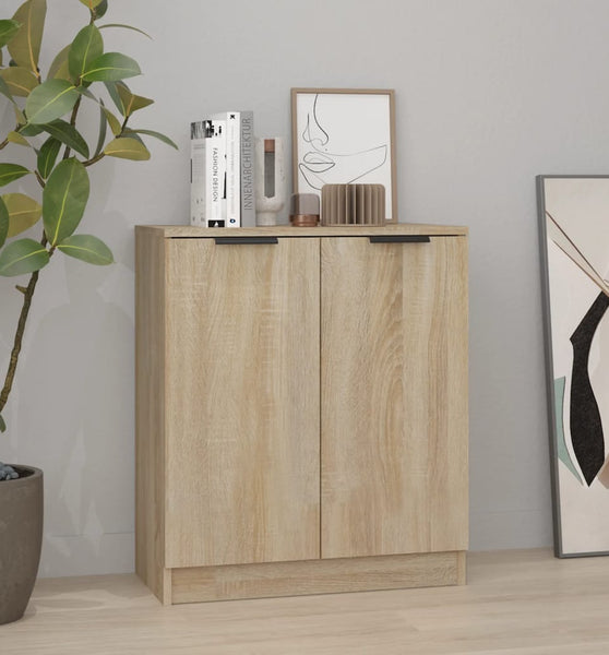 Sideboard Sonoma-Eiche 60x30x70 cm Holzwerkstoff