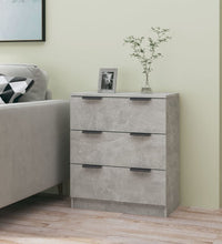 Sideboard Betongrau 60x30x70 cm Holzwerkstoff