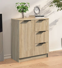 Sideboard Sonoma-Eiche 60x30x70 cm Holzwerkstoff