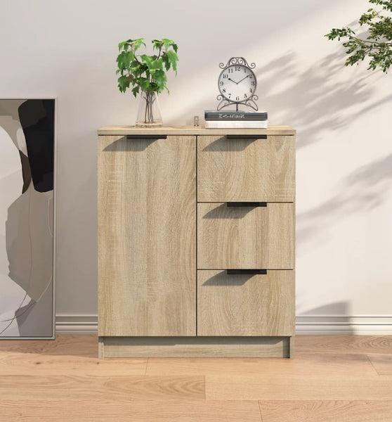 Sideboard Sonoma-Eiche 60x30x70 cm Holzwerkstoff