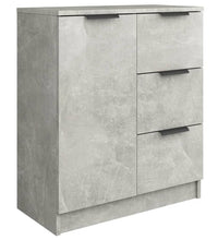 Sideboard Betongrau 60x30x70 cm Holzwerkstoff