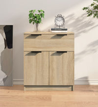 Sideboard Sonoma-Eiche 60x30x70 cm Holzwerkstoff