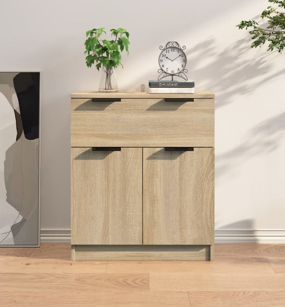 Sideboard Sonoma-Eiche 60x30x70 cm Holzwerkstoff