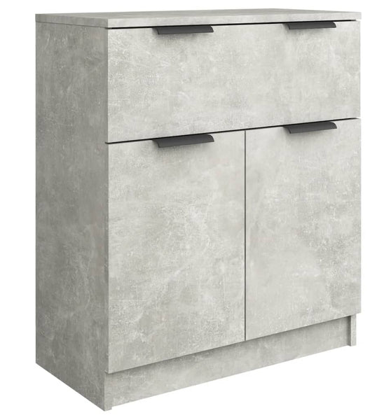 Sideboard Betongrau 60x30x70 cm Holzwerkstoff