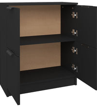 Sideboard Schwarz 60x30x70 cm Holzwerkstoff