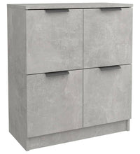 Sideboard Betongrau 60x30x70 cm Holzwerkstoff