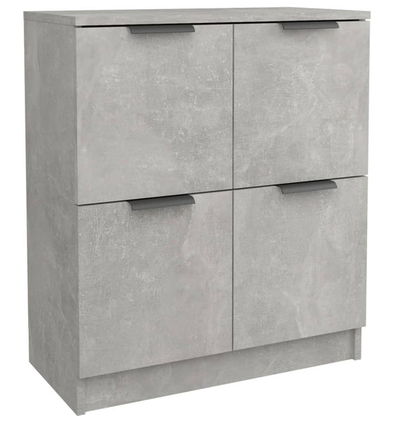 Sideboard Betongrau 60x30x70 cm Holzwerkstoff