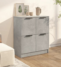 Sideboard Betongrau 60x30x70 cm Holzwerkstoff