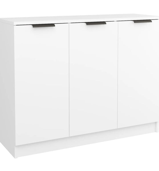 Sideboard Weiß 90,5x30x70 cm Holzwerkstoff