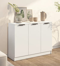 Sideboard Weiß 90,5x30x70 cm Holzwerkstoff