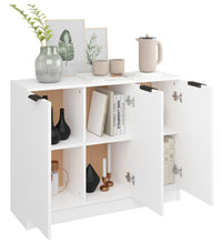 Sideboard Weiß 90,5x30x70 cm Holzwerkstoff