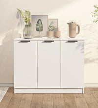 Sideboard Weiß 90,5x30x70 cm Holzwerkstoff